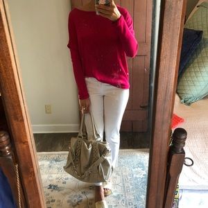 Pink Old Navy lightweight sweater